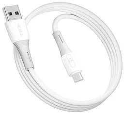 Кабель Ridea RC-SI35 SiliconePro USB-A - Type-C 60w 3a 1м cable White - миниатюра 2 Кабель Ridea RC-SI35 SiliconePro USB-A - Type-C 60w 3a 1м cable White - миниатюра 2