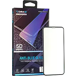 Защитное стекло Gelius Pro 5D Anti-Blue Glass Apple iPhone X, iPhone 8 XS Black(70952)