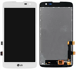Дисплей LG K7 X210 (X210, X210DS) с тачскрином, White - фото Дисплей LG K7 X210 (X210, X210DS) с тачскрином, White