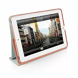 Чохол для планшету Macally Rotatable Stand Apple iPad Mini, iPad Mini 2, iPad Mini 3 Pink (SSTANDRS-M1) - мініатюра 6