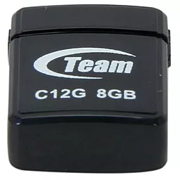 Флешка Team 8GB C12G USB 2.0 (TC12G8GB01) Black - фото Флешка Team 8GB C12G USB 2.0 (TC12G8GB01) Black