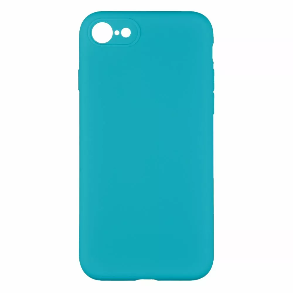 Чехол Epik Silicone Case Full Camera для Apple iPhone 7/8/SE Blue - фото 1