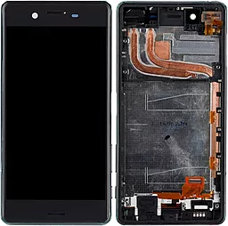 Дисплей Sony Xperia X Performance (F8131, F8132, SO-04H, SOV33, 502SO) з тачскріном і рамкою, Grey
