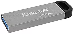 Флешка Kingston DT Kyson 32GB USB 3.2 (DTKN/32GB) Silver/Black - мініатюра 2