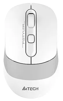Компьютерная мышка A4Tech Fstyler FB10CS Grayish White - фото 1