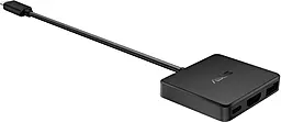 Мультипортовий Type-C хаб Asus Mini Dock DC100 3-in-1 USB3.2 black (90XB0820-BDS000) - фото Мультипортовий Type-C хаб Asus Mini Dock DC100 3-in-1 USB3.2 black (90XB0820-BDS000)