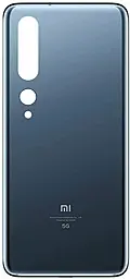 Задняя крышка корпуса Xiaomi Mi 10 Original Twilight Grey - фото Задняя крышка корпуса Xiaomi Mi 10 Original Twilight Grey