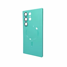 Чохол Cosmic Frame MagSafe Color для Samsung S23 Ultra Light Green