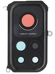 Стекло камеры Xiaomi Mi 10T / Redmi K30S с рамкой Original Cosmic Black - фото Стекло камеры Xiaomi Mi 10T / Redmi K30S с рамкой Original Cosmic Black