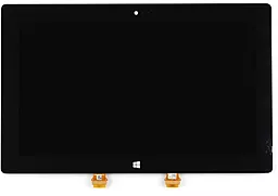 Дисплей для планшета Microsoft Surface 2 RT + Touchscreen Black