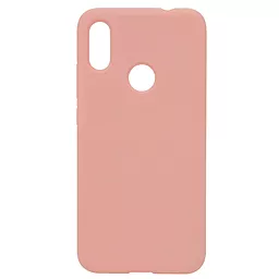 Чохол Silicone Case для Xiaomi Redmi Note 7 Light Pink