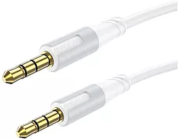 Аудіо кабель Borofone BL19 AUX mini Jack 3.5mm M/M cable 1 м white