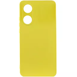 Чохол Lakshmi Silicone Cover Full Camera для Oppo A78 4G Yellow