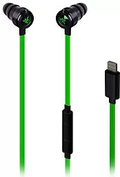 Навушники Razer Hammerhead for IOS Black/Green (RZ04-02090100-R3G1) - мініатюра 2
