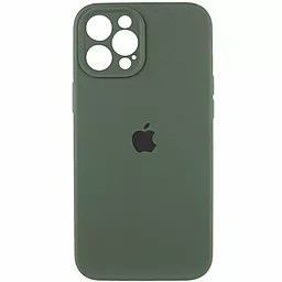 Чехол Silicone Case Full Camera для Apple iPhone 11 Pro Max Atrovirens