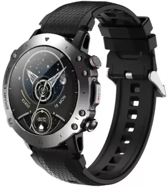 Смарт-часы HW 6 Sport Silver - фото 1