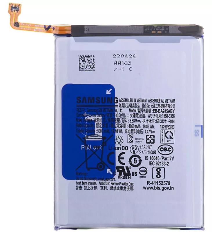 Акумулятори для телефону Samsung EB-BA245ABY фото
