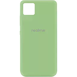 Чехол Epik Silicone Cover My Color Full Protective (A) Realme C11  Mint