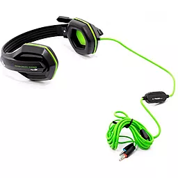 Навушники Gemix W-330 Black/Green - мініатюра 4