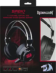 Навушники Redragon Siren 2 Black (74830) - мініатюра 12