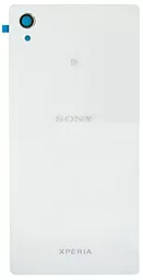 Задня кришка корпусу Sony Xperia M4 Aqua Dual E2312 зі склом камери White