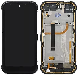 Дисплей Blackview BV5900 с тачскрином и рамкой, оригинал, Black - фото Дисплей Blackview BV5900 с тачскрином и рамкой, оригинал, Black