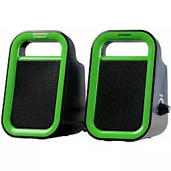 Колонки акустические Greenwave SA-248 Black/Green