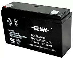 Акумуляторна батарея Casil 6V 12Ah (CA6120)