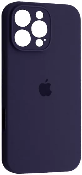 Чехол Silicone Case Full Camera для Apple iPhone 16 Pro New Purple - фото 1