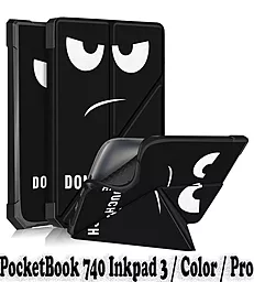 Чехол для планшета BeCover Ultra Slim Origami для PocketBook 740 Inkpad 3 Don't Touch (707454) - фото Чехол для планшета BeCover Ultra Slim Origami для PocketBook 740 Inkpad 3 Don't Touch (707454)