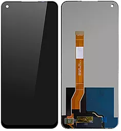 Дисплей Realme Q3s, Q3t с тачскрином, Black