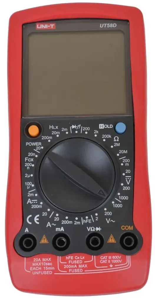 Мультиметр UNI-T UT58D - фото 2