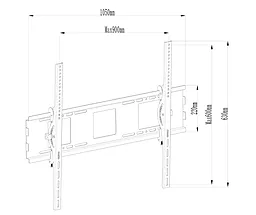 Кронштейн для телевизора CHARMOUNT TV-96 - миниатюра 7 Кронштейн для телевизора CHARMOUNT TV-96 - миниатюра 7