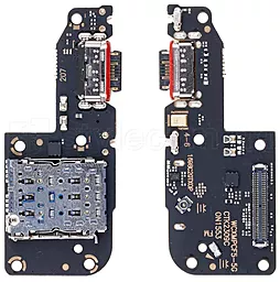 Нижняя плата Xiaomi Poco F5 / Redmi Note 12 Turbo с разъемом зарядки, Sim-карты и микрофоном - фото Нижняя плата Xiaomi Poco F5 / Redmi Note 12 Turbo с разъемом зарядки, Sim-карты и микрофоном