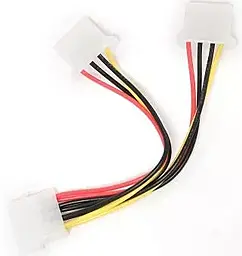 Шлейф (Кабель) Cablexpert Molex-Molex 0.15м (CC-PSU-1) - фото Шлейф (Кабель) Cablexpert Molex-Molex 0.15м (CC-PSU-1)