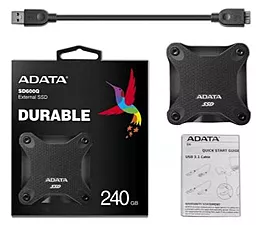 SSD Накопитель ADATA SD600Q 240 GB (ASD600Q-240GU31-CBK) Black - миниатюра 3