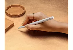 Металлическая ручка Xiaomi Mi Aluminium RollerBall Pen (Silver) - миниатюра 7
