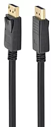 Відеокабель Cablexpert DisplayPort to DisplayPort v1.2 5м Black