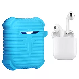 Силіконовий чохол Protective i-Smile для Apple Airpods IPH1371 Blue (702351)