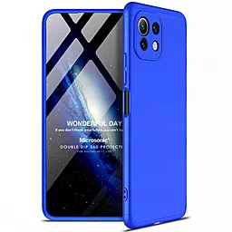 Чехол LikGus GKK 360 градусов (opp) для Xiaomi Mi 11 Lite Синий