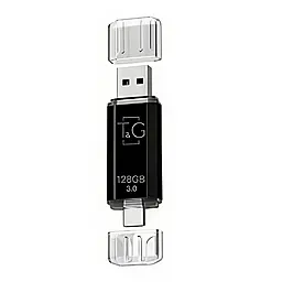 Флешка T&G 128gb USB/Type C 009 Black
