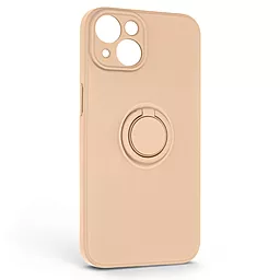 Чохол ArmorStandart Icon Ring для Apple iPhone 14 Pink Sand (ARM68688)
