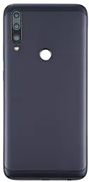 Задняя крышка корпуса Asus ZenFone Max Shot (ZB634KL) со стеклом камеры Original Black