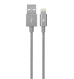 Кабель Ttec Alumi USB-A - Lightning 12w 2.4a 1.2м cable Space/Grey - фото Кабель Ttec Alumi USB-A - Lightning 12w 2.4a 1.2м cable Space/Grey