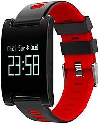 Смарт-часы UWatch DM68 Black / Red - фото Смарт-часы UWatch DM68 Black / Red