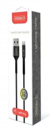 Кабель Intaleo CB0 USB-A - Lightning 12w 2.4a 0.2м cable Black/Grey (1283126495618) - миниатюра 5 Кабель Intaleo CB0 USB-A - Lightning 12w 2.4a 0.2м cable Black/Grey (1283126495618) - миниатюра 5