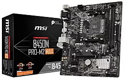 Материнська плата MSI B450M Pro-M2 Max