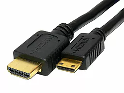 Відеокабель PowerPlant mini HDMI - HDMI, 1.5m 1.3V (KD00AS1178)