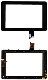Сенсор (тачскрин) Huawei Ideos S7 Slim S7-201u with frame Black - фото Сенсор (тачскрин) Huawei Ideos S7 Slim S7-201u with frame Black