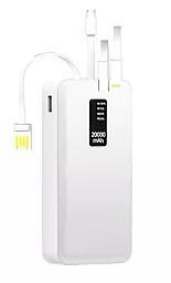 Повербанк Temco 20000mAh PAL10-B White - фото Повербанк Temco 20000mAh PAL10-B White